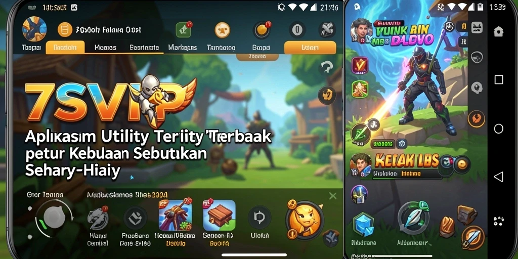 Tampilan antarmuka pengguna 7SVIP yang modern dan fungsional.