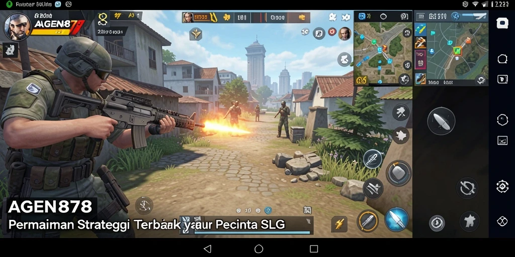 Screenshot gameplay AGEN878 menunjukkan strategi menaklukkan musuh.