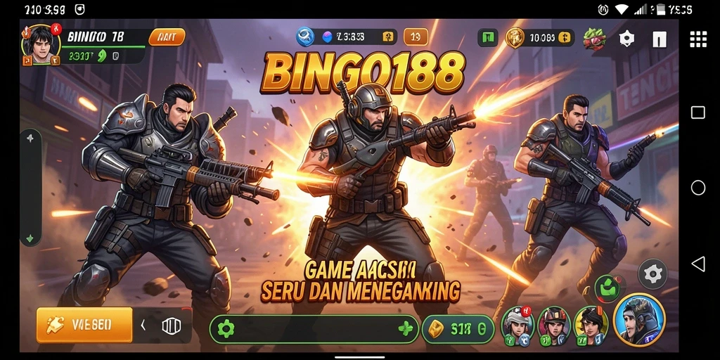 Tampilan seru gameplay BINGO188 dengan aksi mendebarkan.