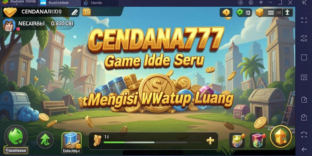 Tampilan gameplay CENDANA777 yang seru dan penuh warna.
