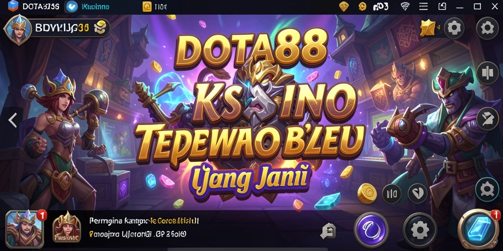 Tampilan gameplay DOTA88 yang menarik dan penuh aksi kasino.