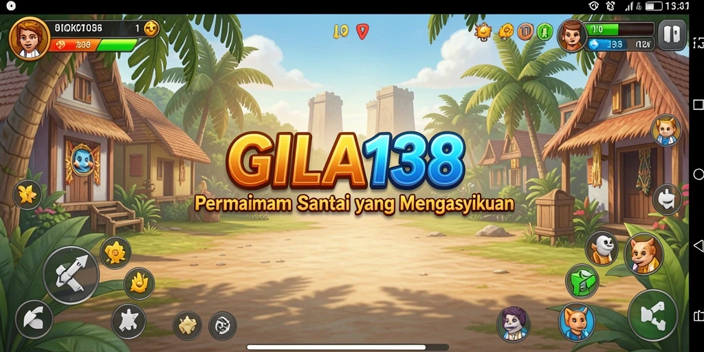 Gambar menampilkan keseruan gameplay GILA138 yang penuh warna.