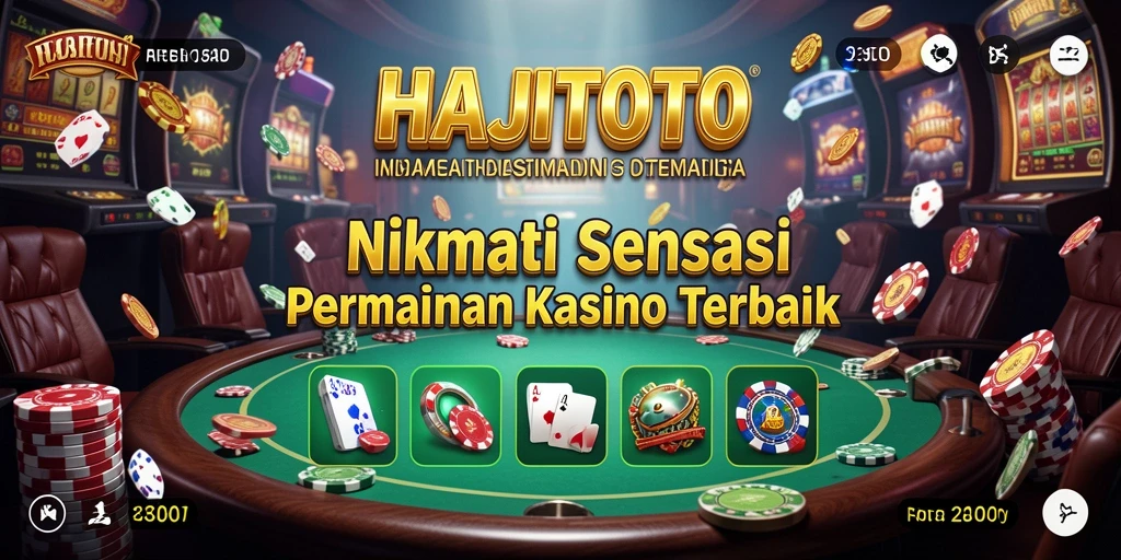 Tampilan gameplay menarik dari aplikasi HAJITOTO yang menggugah selera judi.