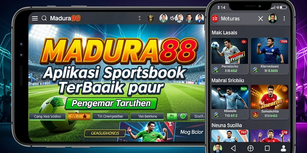 Screenshot gameplay MADURA88 yang menampilkan taruhan olahraga nyata.