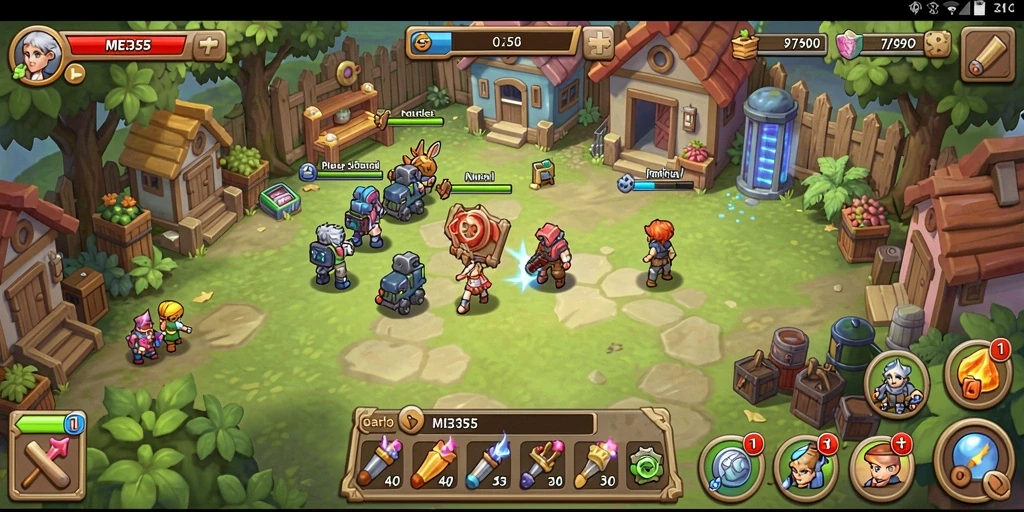 Gameplay ME355 yang menarik dan penuh tantangan dalam genre Idle.