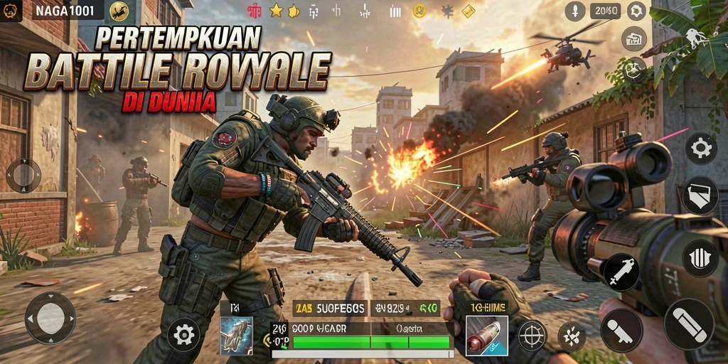 Gameplay seru NAGA1001 dengan pertempuran yang mendebarkan di medan perang.