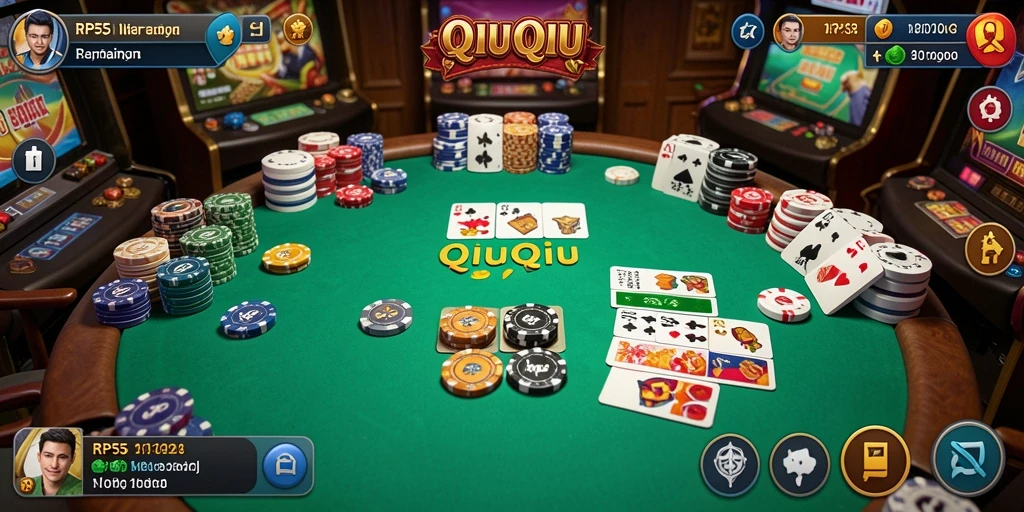 Gameplay QiuQiu seru dan kompetitif dalam RP55.