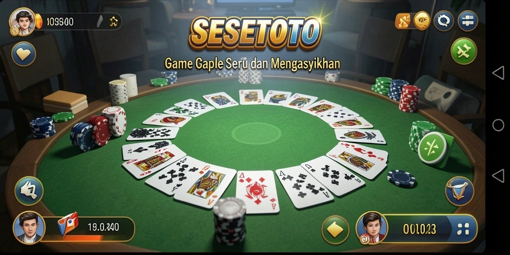 Gameplay seru SESETOTO dengan grafik yang menarik.
