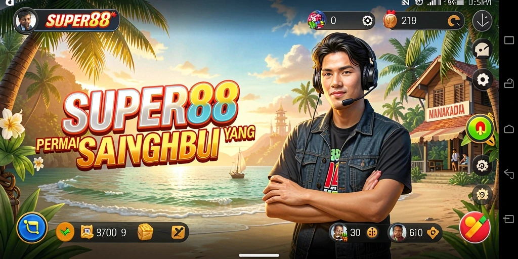 Tangkapan layar dari gameplay SUPER88 yang menampilkan aksi seru dan menyenangkan.